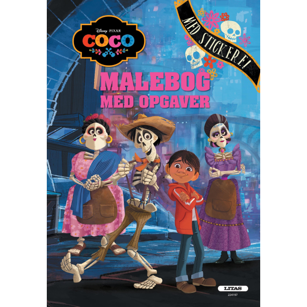COCO: MALEBOG MED OPGAVER
