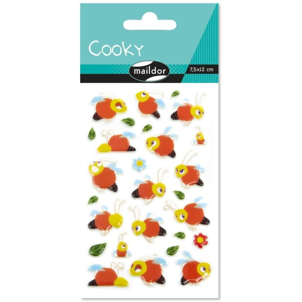 Cooky stickers, bier