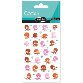 Cooky stickers, blksprutte