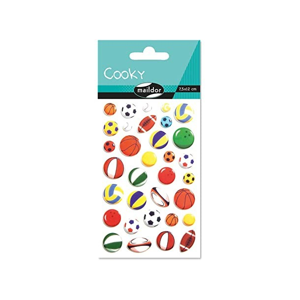 Cooky stickers, bolde