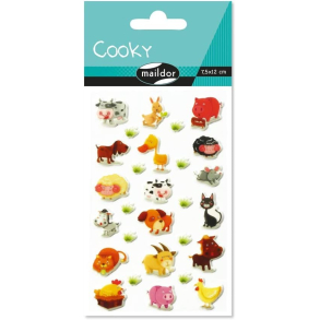 Cooky stickers, bondegrdens dyr