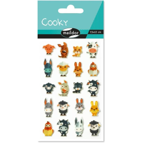 Cooky stickers, bondegrdsdyr