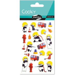 Cooky stickers, brandmnd