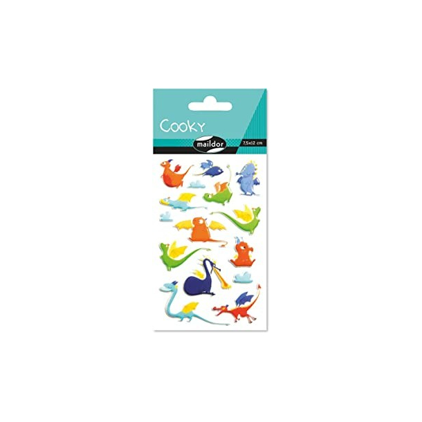 Cooky stickers, drager