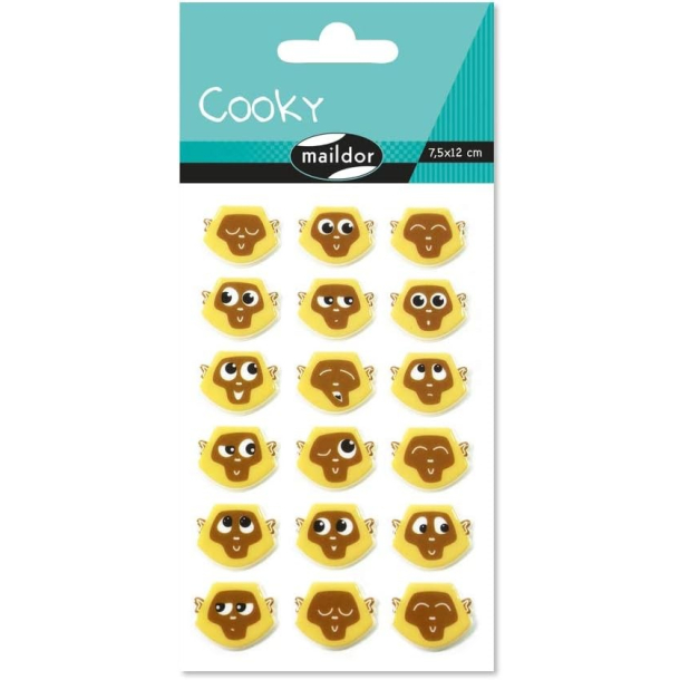 Cooky stickers, Emoji aber