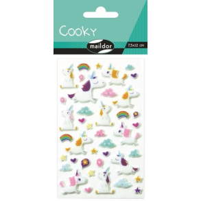 Cooky stickers, enhjrning