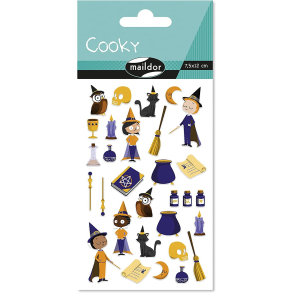 Cooky stickers, halloween troldmnd