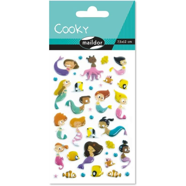 Cooky stickers, havfruer