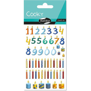 Cooky stickers, kagelys