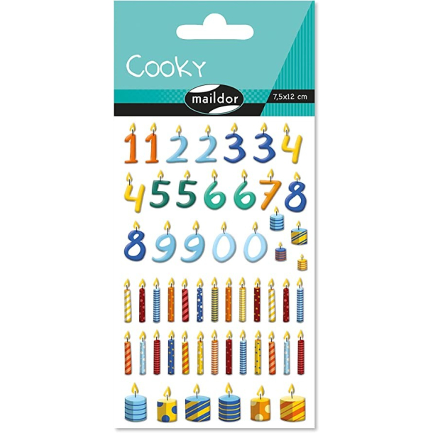 Cooky stickers, kagelys