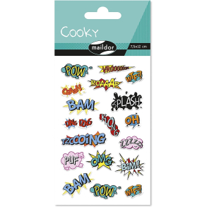Cooky stickers, lydord