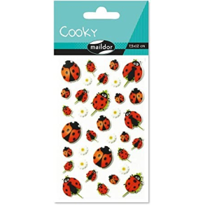 Cooky stickers, mariehns og marguriter