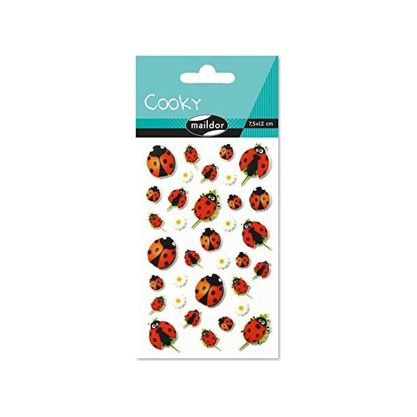 Cooky stickers, mariehns og marguriter