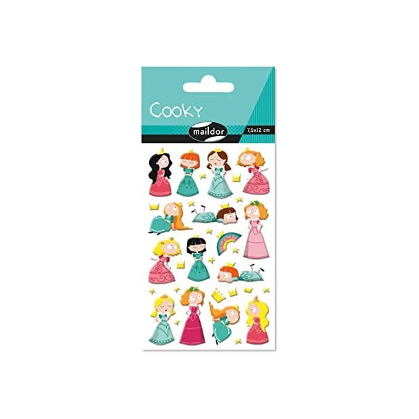 Cooky stickers, prinsesser