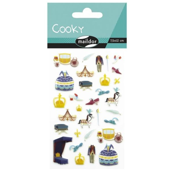 Cooky stickers, slots tilbehr