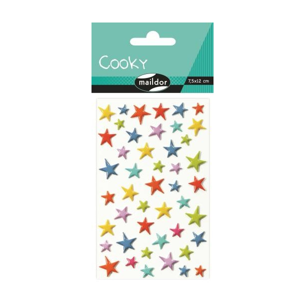 Cooky stickers, stjerner