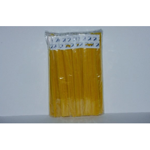 Craft Line Chenille 6mm 30cm 50stk gul