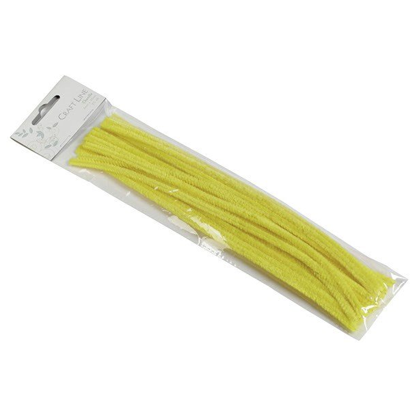 Craft Line Piberenser 6mm 30cm 50stk gul