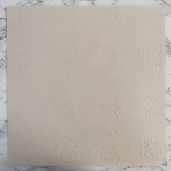 Crafty Bitz - lysebrunt m. sommerfugle og blomster