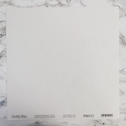 Crafty Bitz - lysebrunt m. sommerfugle og blomster