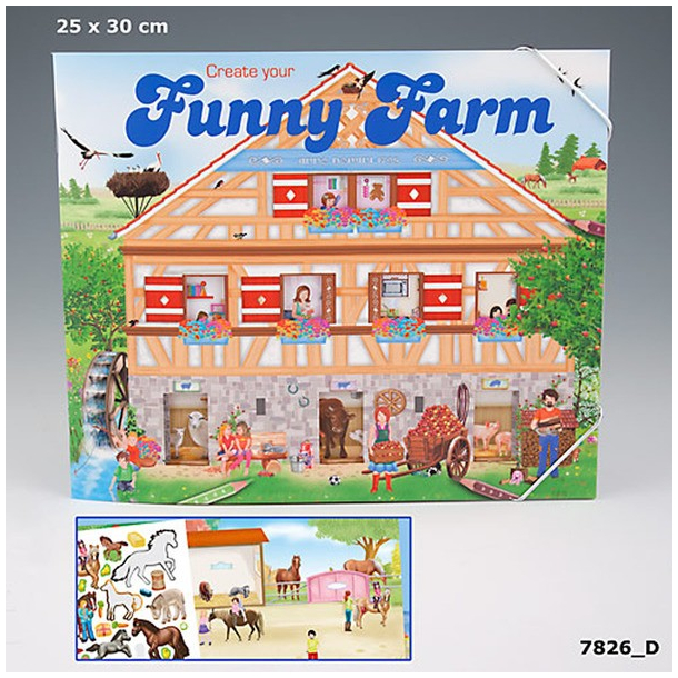 Create your Funny farm Aktivitetsbog