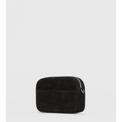 Crossbody Bag I ∙ Suede ∙ Black KUN ONLINE
