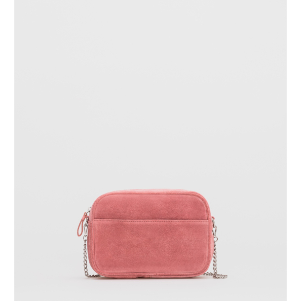 Crossbody Bag I ∙ Suede ∙ Rose KUN ONLINE