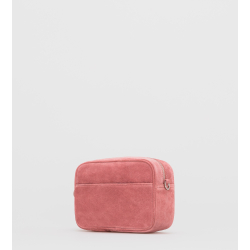 Crossbody Bag I ∙ Suede ∙ Rose KUN ONLINE