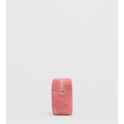 Crossbody Bag I ∙ Suede ∙ Rose KUN ONLINE