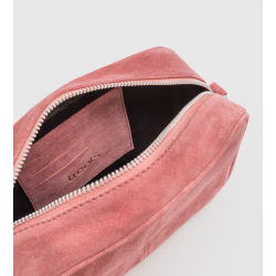 Crossbody Bag I ∙ Suede ∙ Rose KUN ONLINE
