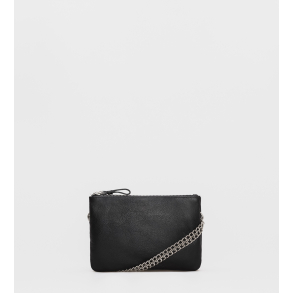 Crossbody Bag ∙ Leather ∙ Black KUN ONLINE
