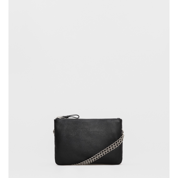 Crossbody Bag ∙ Leather ∙ Black KUN ONLINE