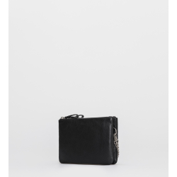 Crossbody Bag ∙ Leather ∙ Black KUN ONLINE