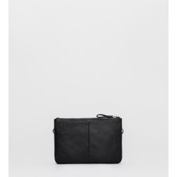 Crossbody Bag ∙ Leather ∙ Black KUN ONLINE
