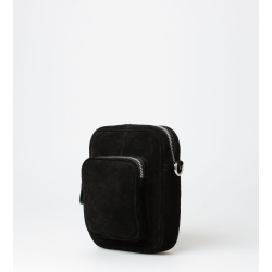 Crossbody Bag - Liv Suede - Black KUN ONLINE