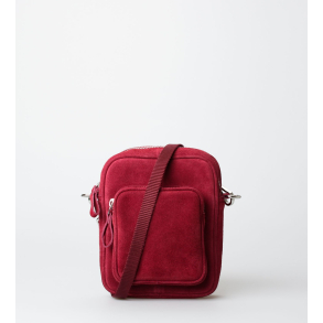 Crossbody Bag - Liv Suede - Persian Red KUN ONLINE