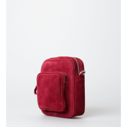 Crossbody Bag - Liv Suede - Persian Red KUN ONLINE