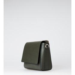 Crossbody Bag ∙ Noted ∙ Celina ∙ Green-Black leather KUN ONLINE