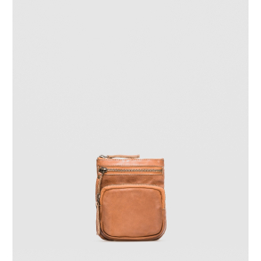 Crossbody Bag Small ∙ Flintstone ∙ Cognac KUN ONLINE