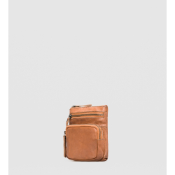 Crossbody Bag Small ∙ Flintstone ∙ Cognac KUN ONLINE
