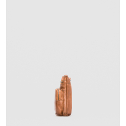 Crossbody Bag Small ∙ Flintstone ∙ Cognac KUN ONLINE