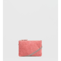 Crossbody Bag ∙ Suede ∙ Rose KUN ONLINE