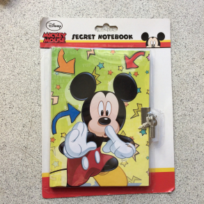 Dagbog m. Disney motiver