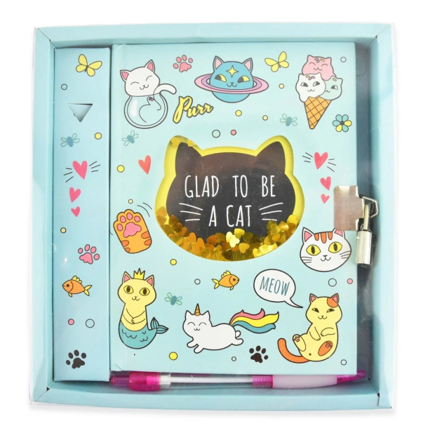 Dagbog med kuglepen, katte