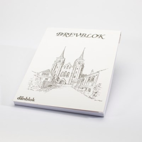 Danblok brevblok A4, linieret