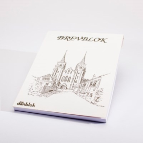 Danblok brevblok A5, linieret