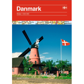 Danmark vejkort 1:530.000