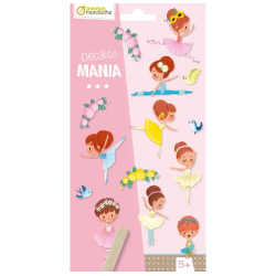 Decalco Mania, Transfer Stickers, Ballet