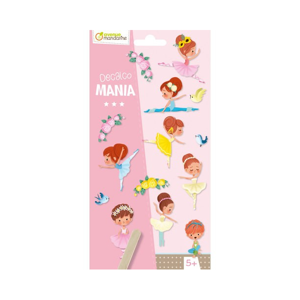 Decalco Mania, Transfer Stickers, Ballet