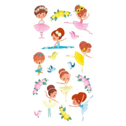 Decalco Mania, Transfer Stickers, Ballet